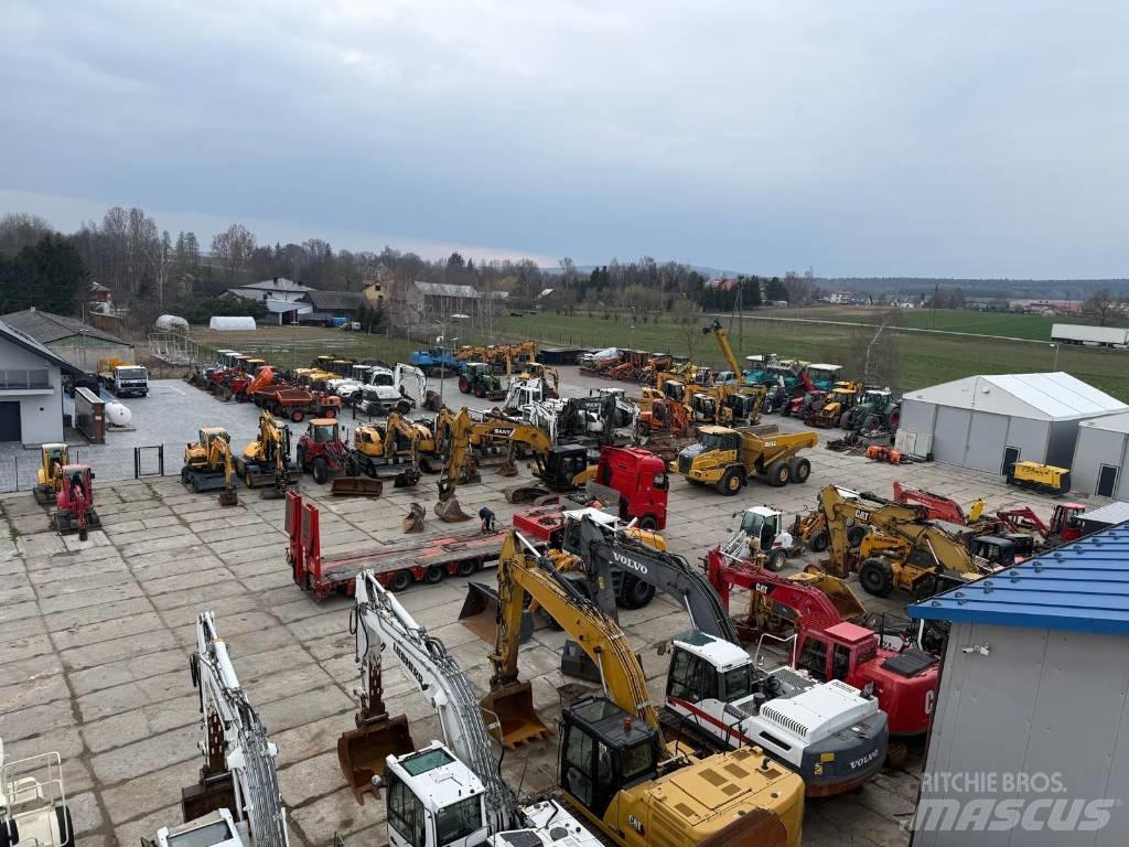 Terex TW 85 Ekskavatori uz riteņiem