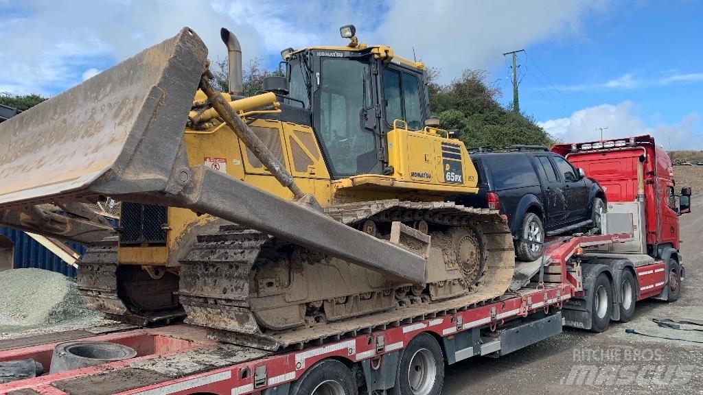 Komatsu D 65 PX-17 Artikulētie pašizgāzēji