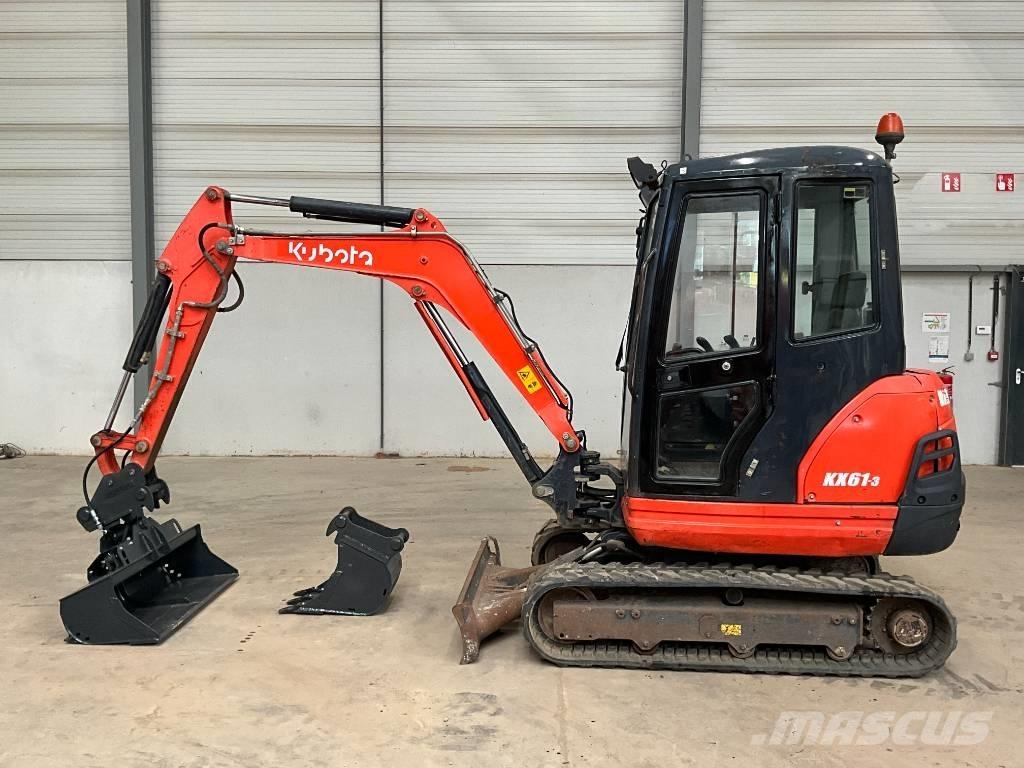 Kubota KX 61-3 Mini ekskavatori < 7 t