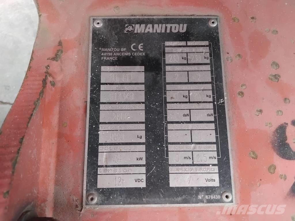 Manitou 180ATJ Strēles pacēlāji