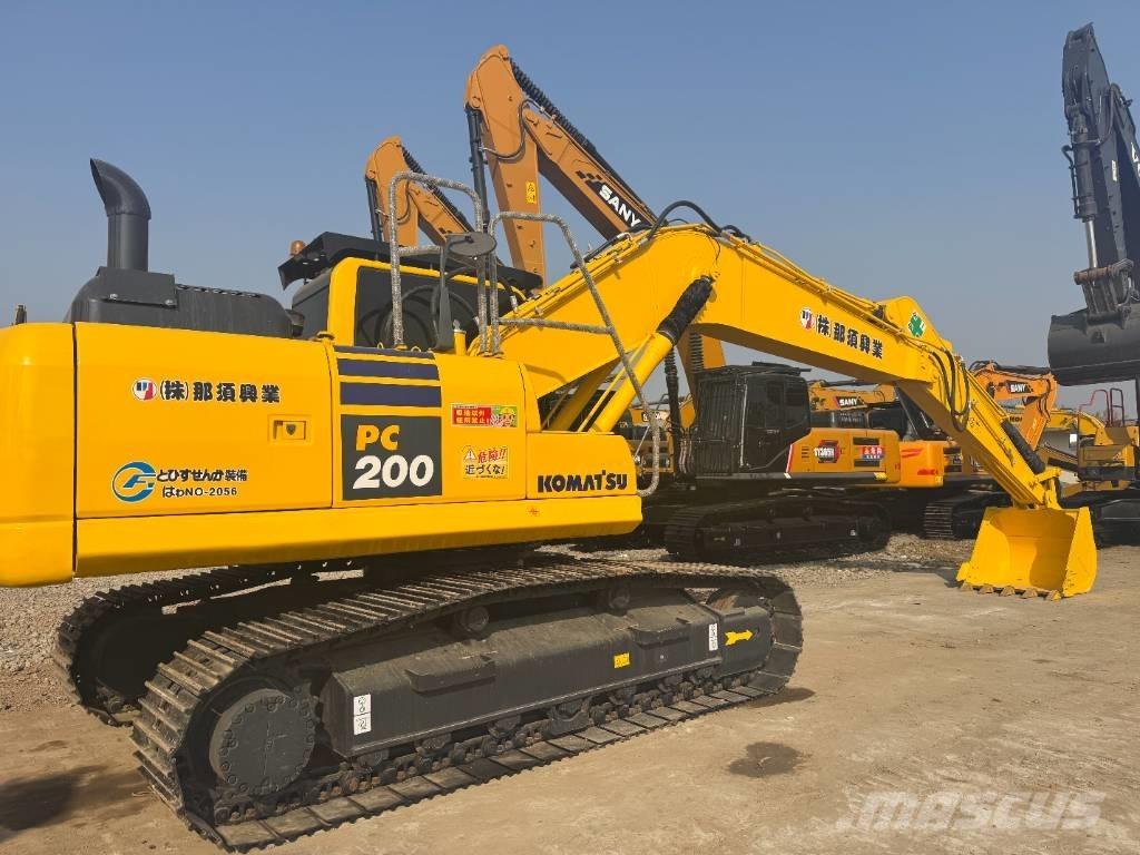 Komatsu PC 200-8 Kāpurķēžu ekskavatori