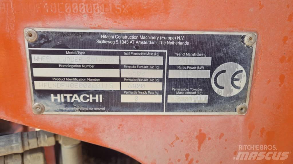 Hitachi ZW 140 Iekrāvēji uz riteņiem