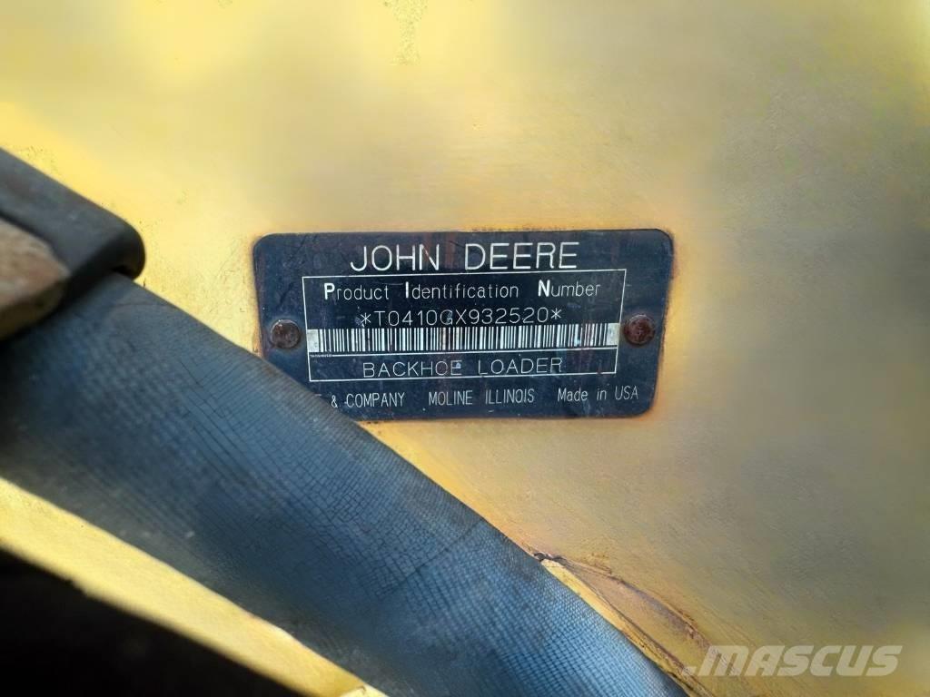 John Deere 410 G Ekskavatori-iekrāvēji