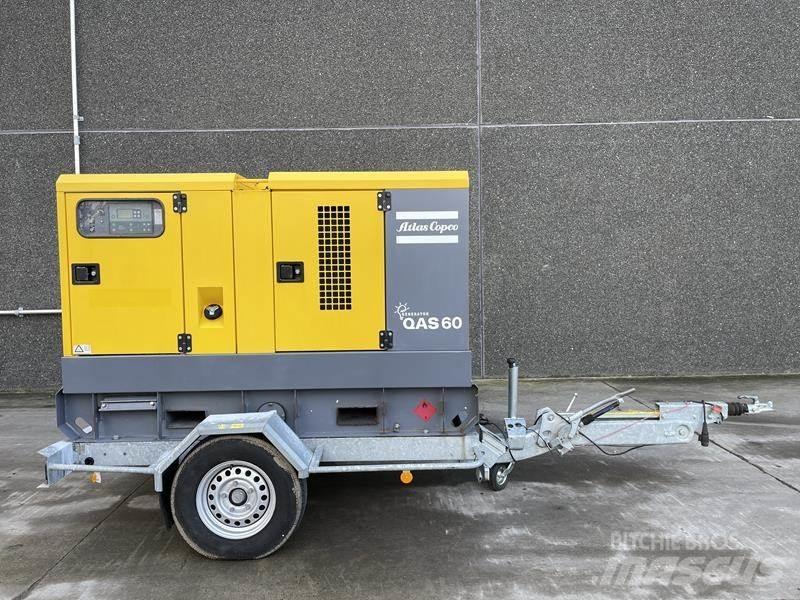 Atlas Copco QAS 60 Dīzeļģeneratori