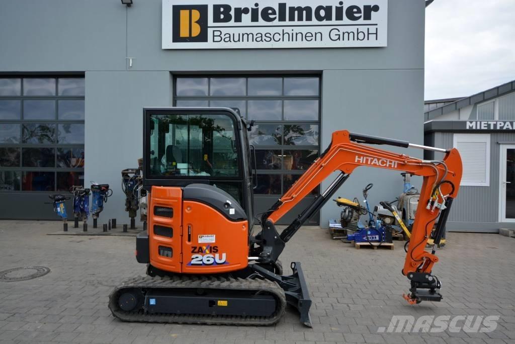 Hitachi ZX 26 U-6 Mini ekskavatori < 7 t