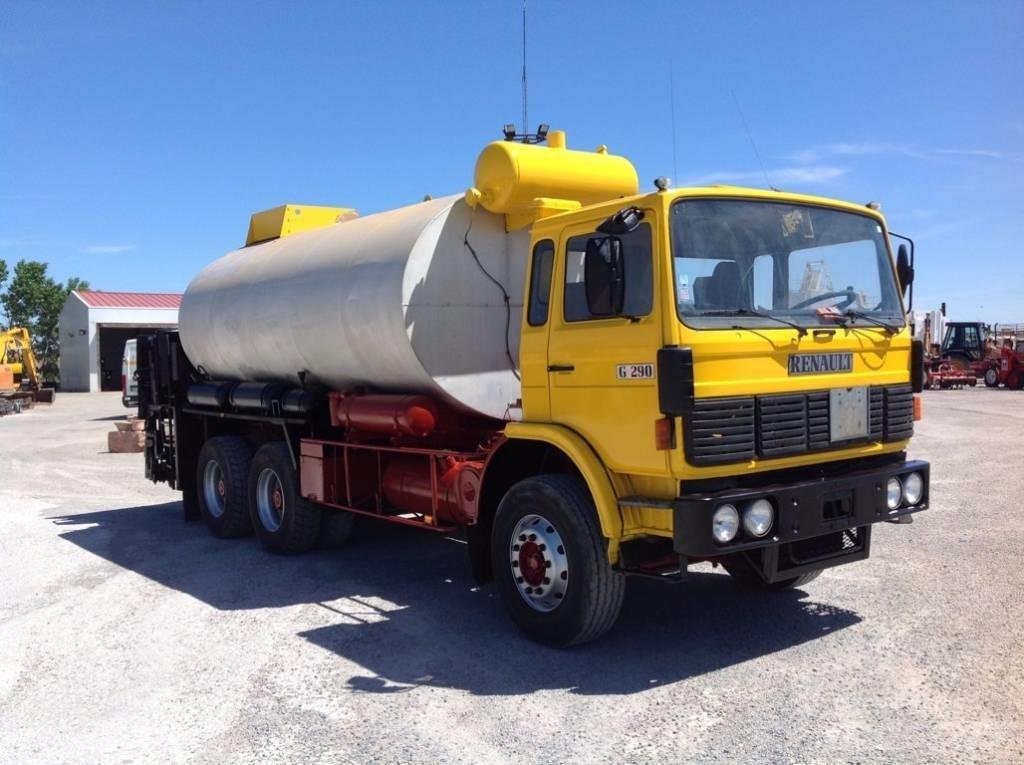 Renault G 290 Termiskie asfalta konteineri