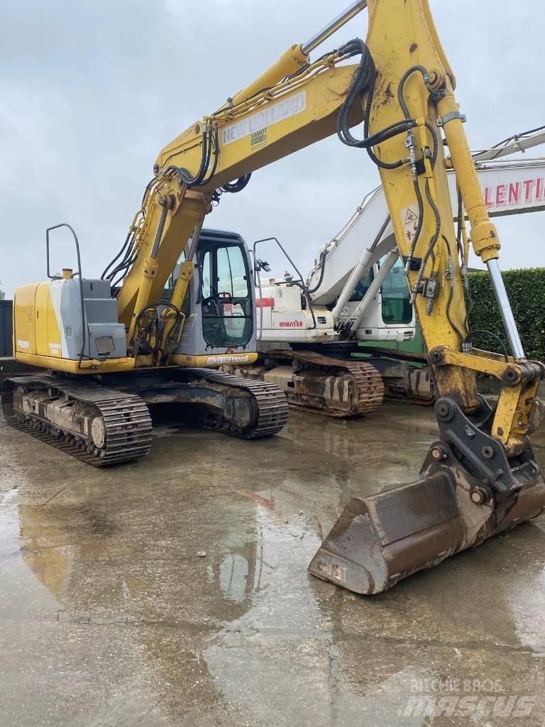 New Holland E 145 Kāpurķēžu ekskavatori