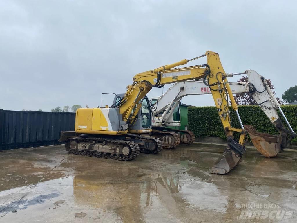 New Holland E 145 Kāpurķēžu ekskavatori