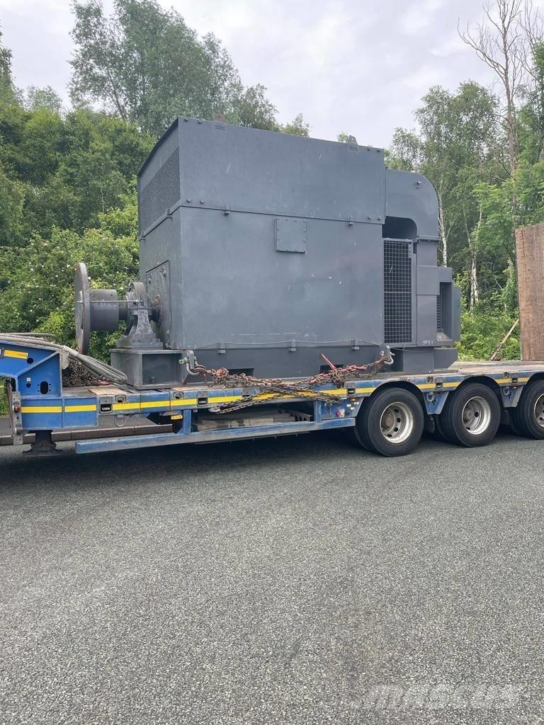  Brush 3100kW Motor Atkritumu savācēju rezerves daļas