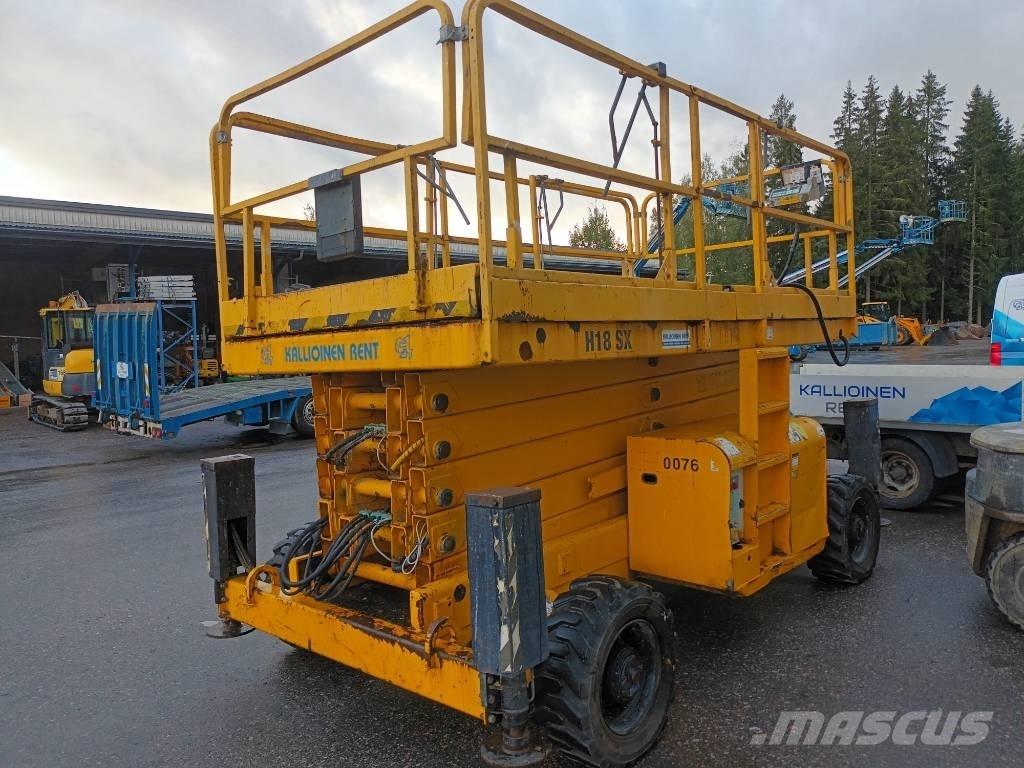 Haulotte H 18 SX Šķerveida pacēlāji