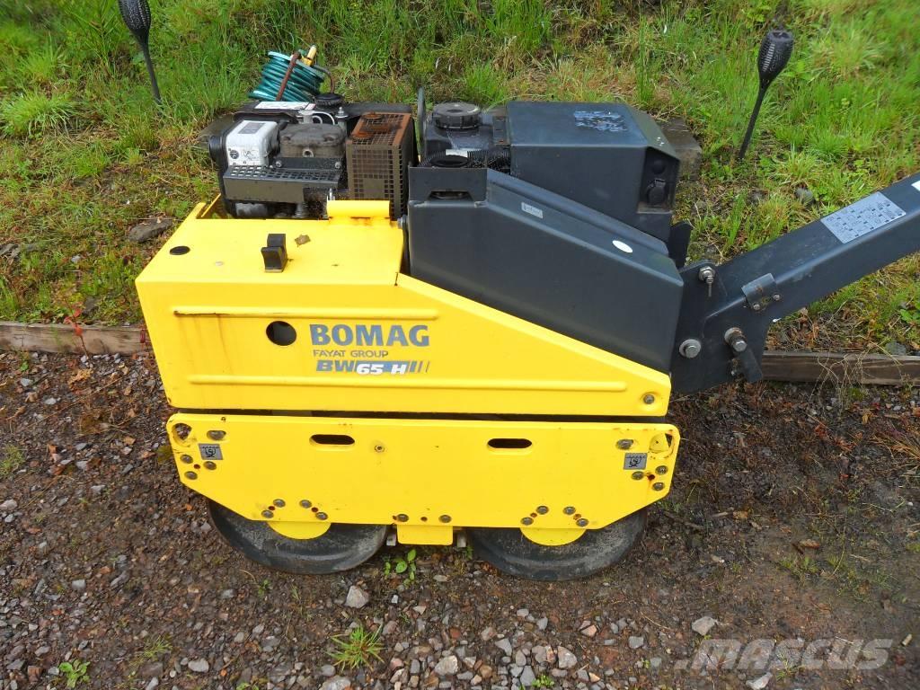 Bomag BW 65 H Divvalču grunts veltņi