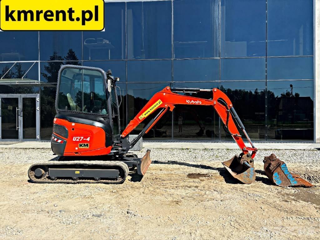 Kubota U 27-4 Mini ekskavatori < 7 t