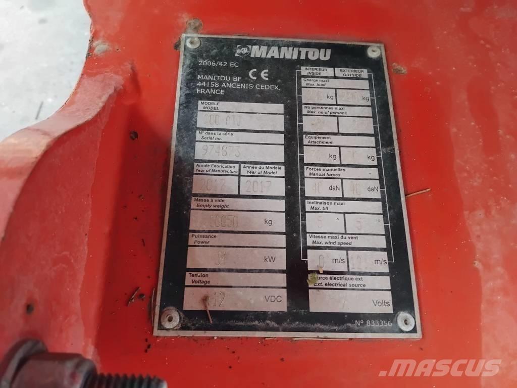 Manitou 200 ATJ Strēles pacēlāji