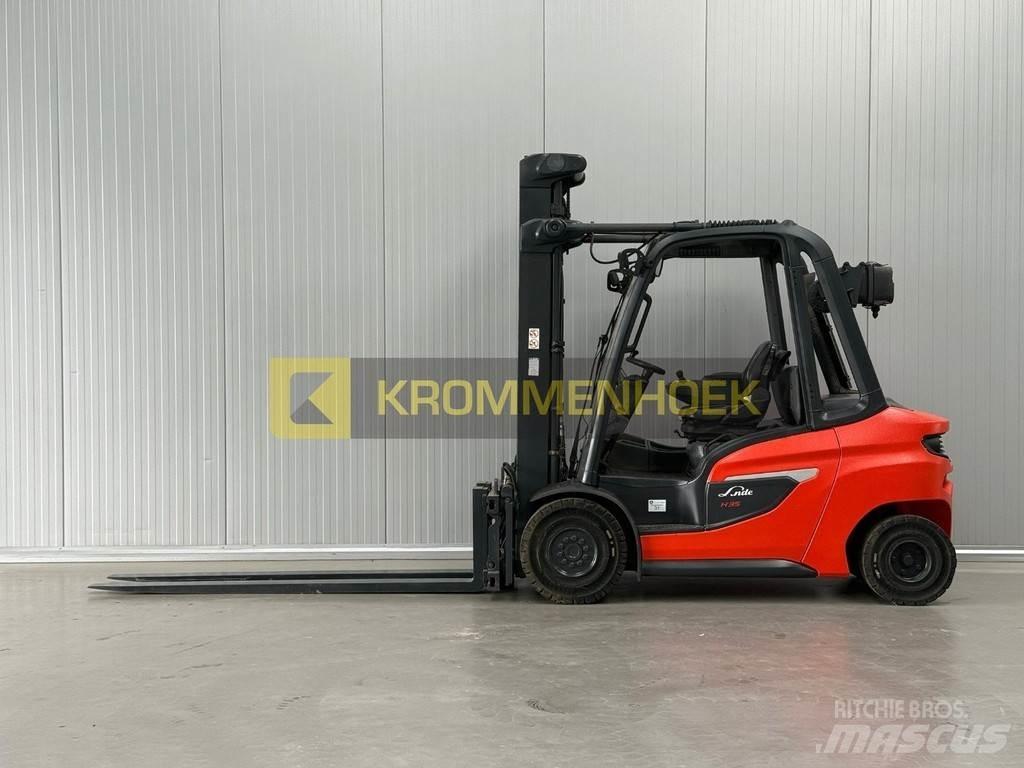 Linde H 35 D Tehnika ar dīzeļa dzinēju
