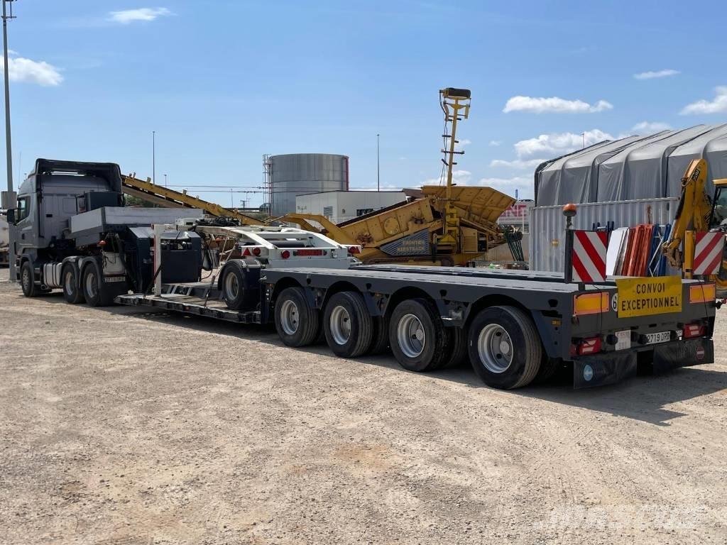 Scania R 580 Platformas/kravas mašīnas ar vinču