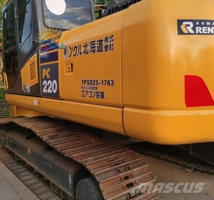 Komatsu PC 220-7 Kāpurķēžu ekskavatori