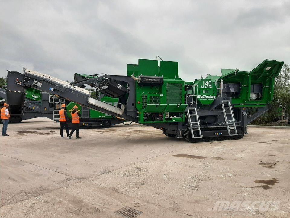 McCloskey J40 Mobilie drupinātāji
