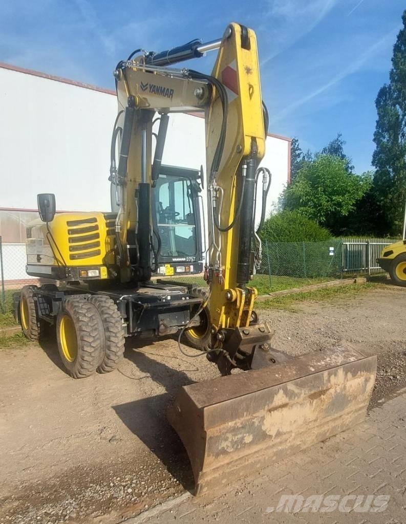 Yanmar B 110 W Ekskavatori uz riteņiem