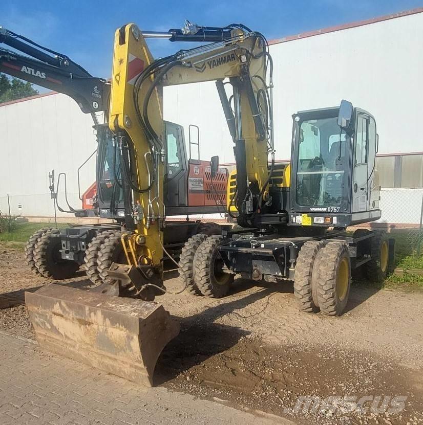 Yanmar B 110 W Ekskavatori uz riteņiem