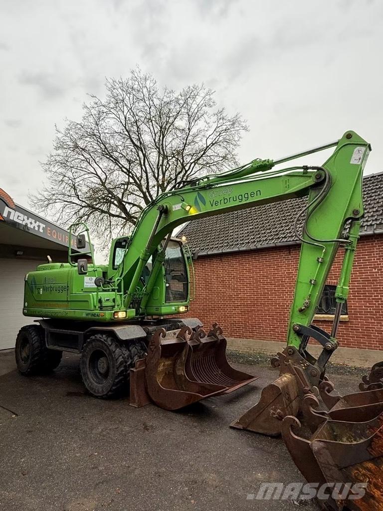 Hyundai R140W-9 Ekskavatori uz riteņiem