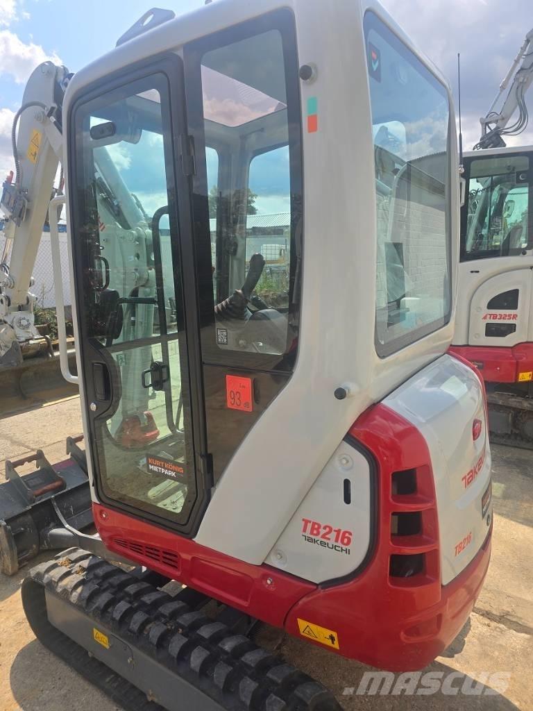 Takeuchi TB 216 A Mini ekskavatori < 7 t