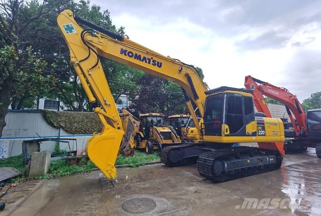 Komatsu PC 220-7 Kāpurķēžu ekskavatori