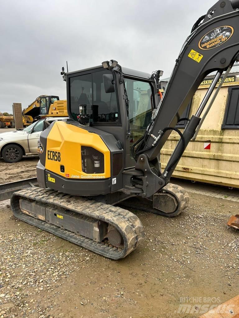 Volvo ECR58 F Mini ekskavatori < 7 t