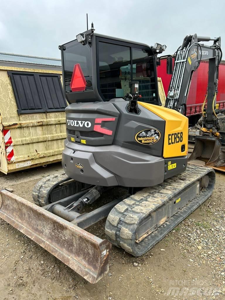 Volvo ECR58 F Mini ekskavatori < 7 t