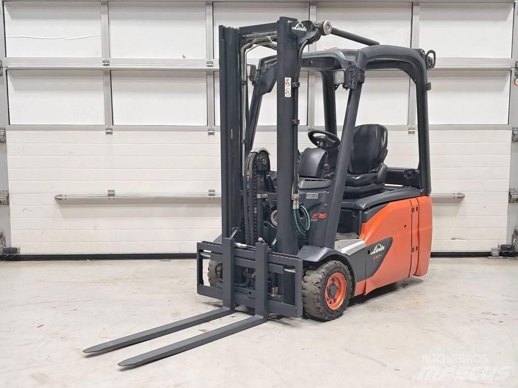Linde E16-02 Elektriskie iekrāvēji