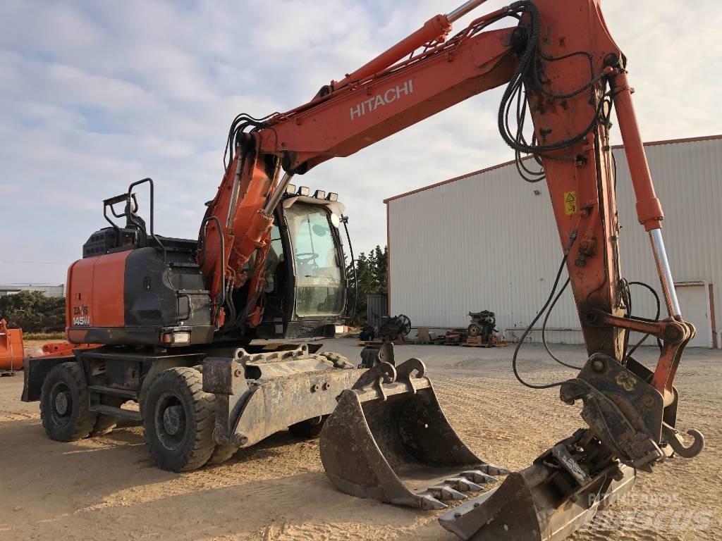 Hitachi ZX145W-6 Ekskavatori uz riteņiem