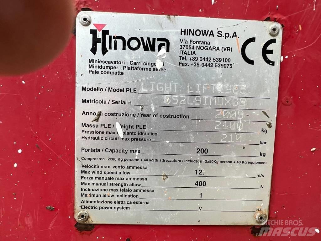 Hinowa LIGHLIFT 1965 Strēles pacēlāji