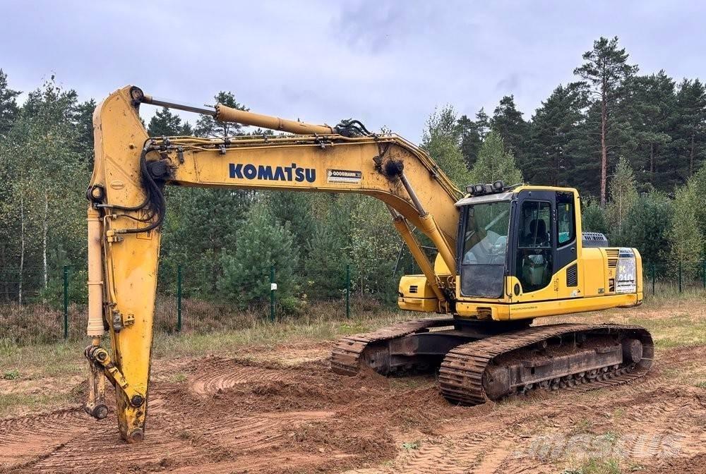 Komatsu PC 210 LC Kāpurķēžu ekskavatori