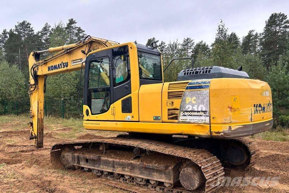 Komatsu PC 210 LC Kāpurķēžu ekskavatori