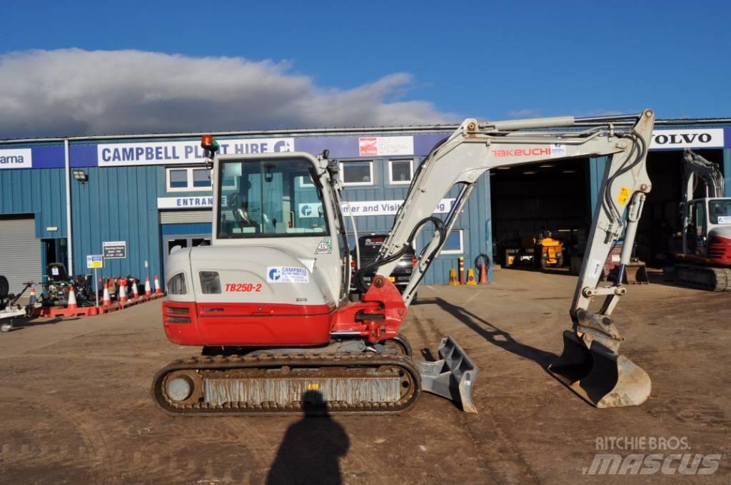 Takeuchi TB 250-2 Mini ekskavatori < 7 t