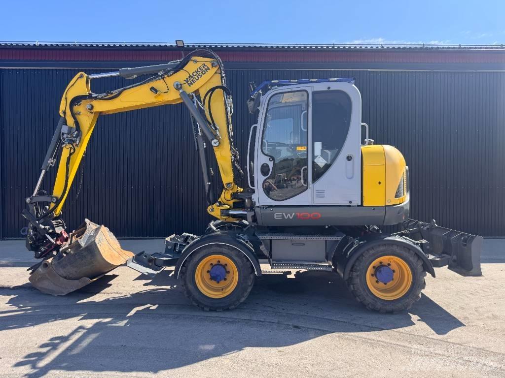 Wacker Neuson EW 100 Ekskavatori uz riteņiem