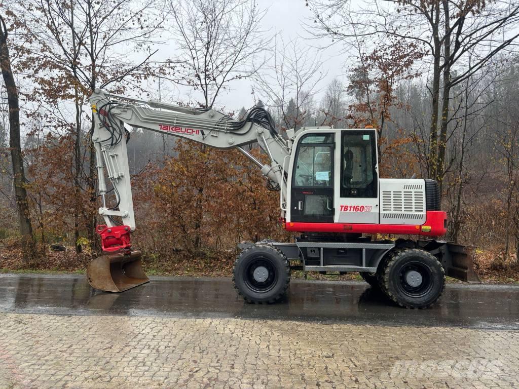 Takeuchi TB 1160 W Ekskavatori uz riteņiem
