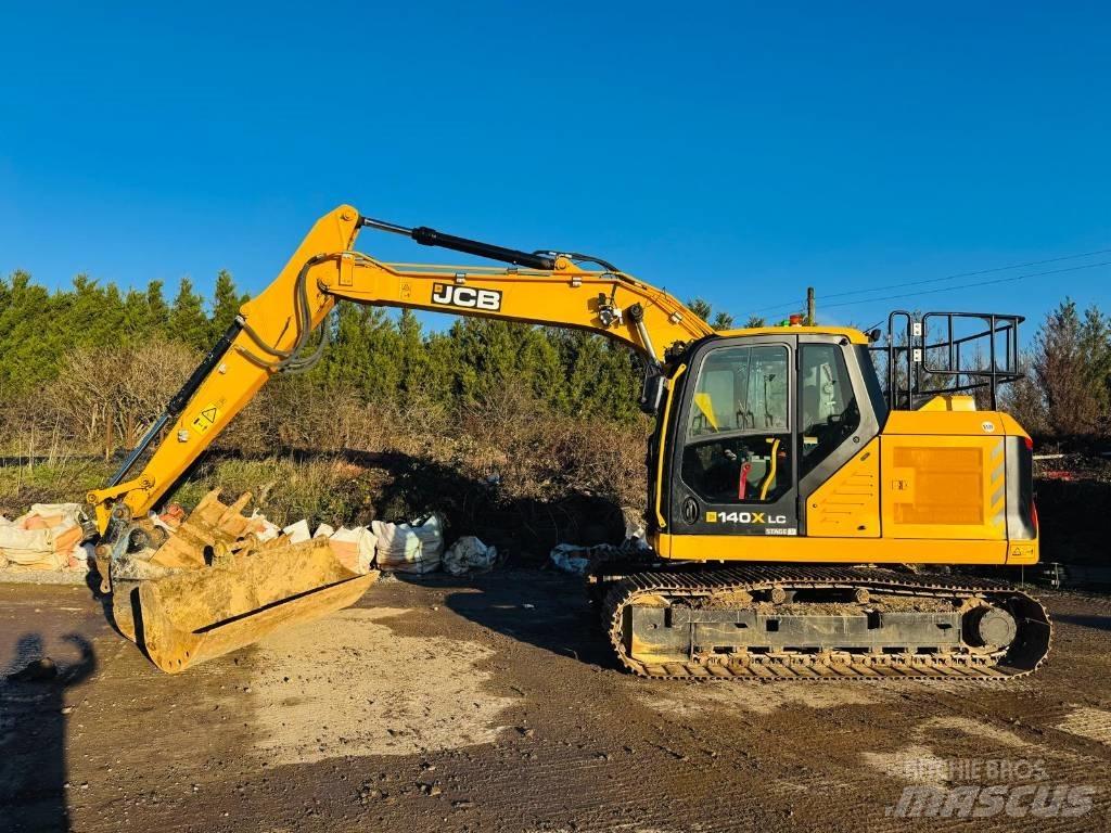 JCB 140 X Kāpurķēžu ekskavatori