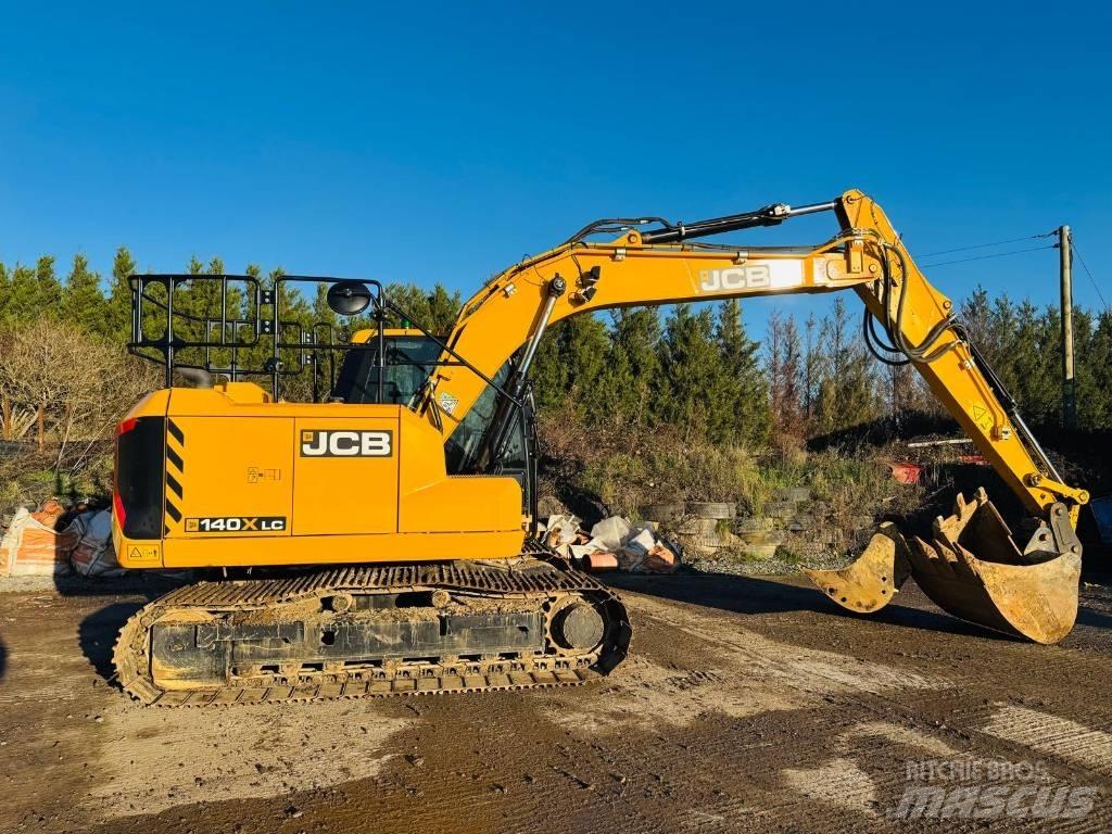 JCB 140 X Kāpurķēžu ekskavatori