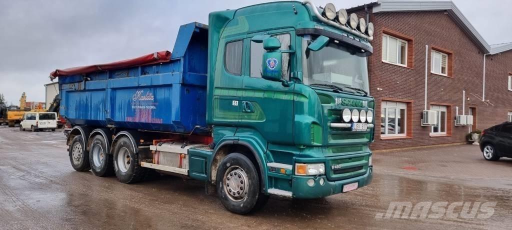 Scania R 480 Kravas automašinas konteineru vedeji