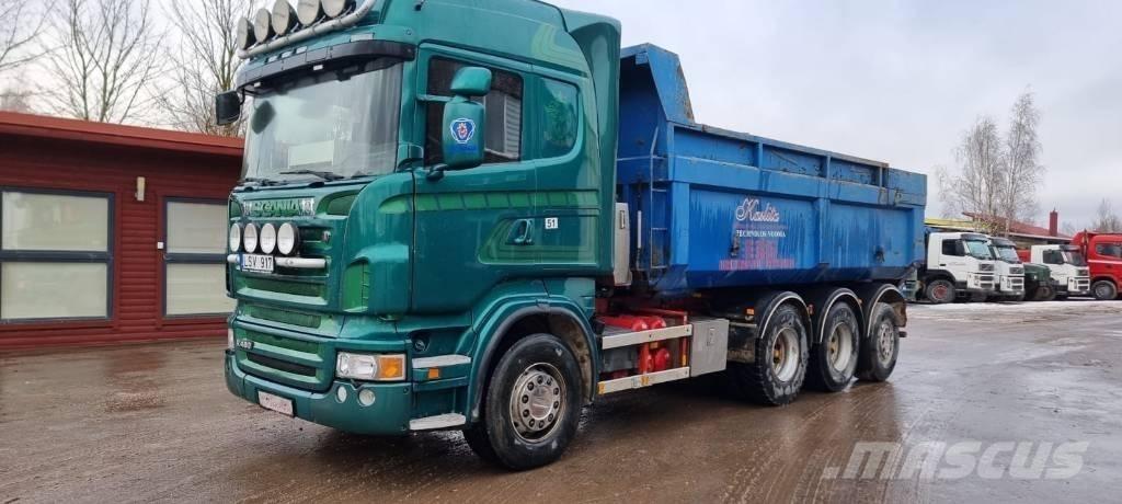 Scania R 480 Kravas automašinas konteineru vedeji