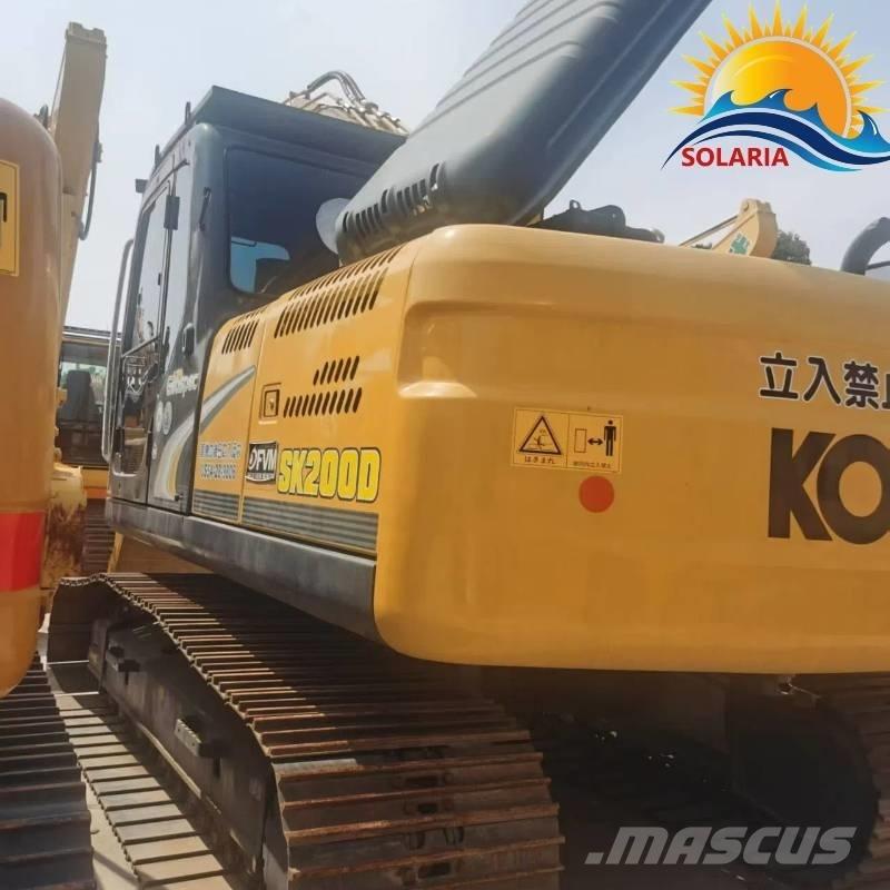 Kobelco SK 200 Kāpurķēžu ekskavatori