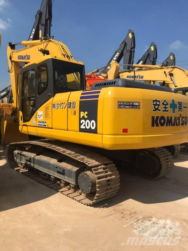 Komatsu PC 200 LC-7 Kāpurķēžu ekskavatori