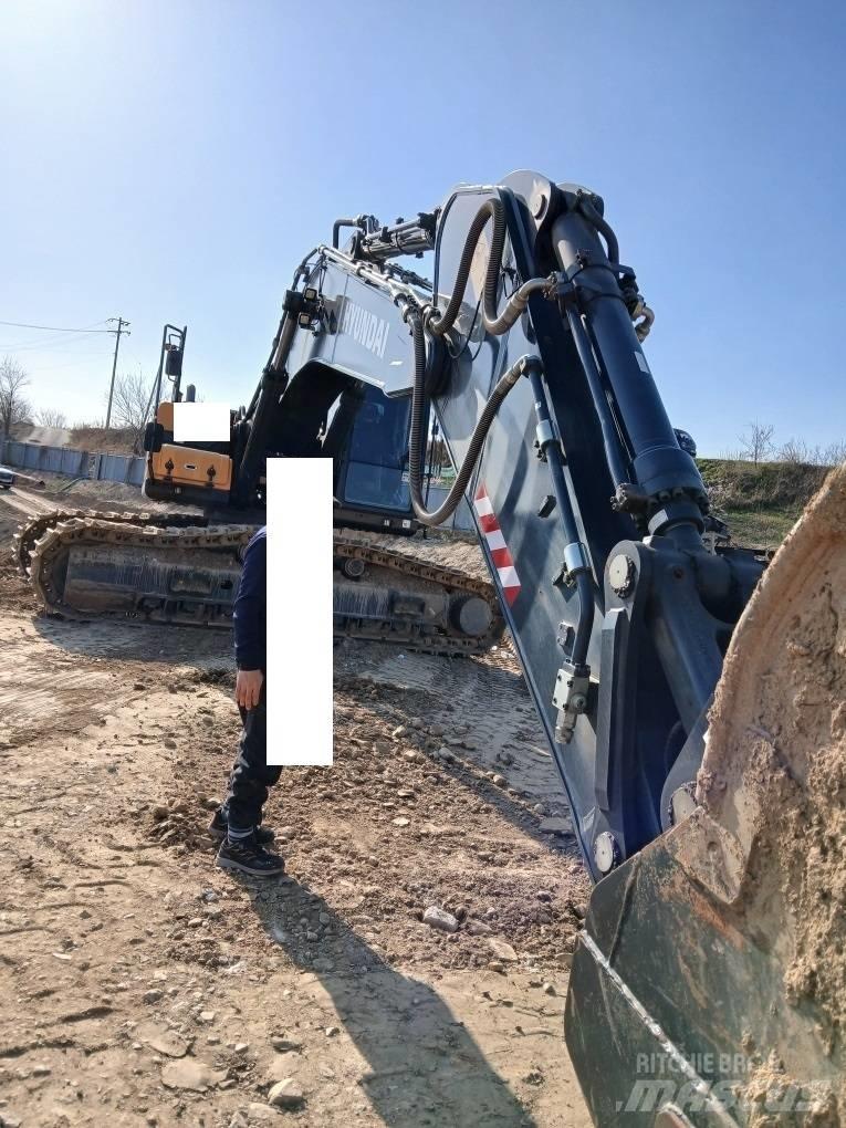 Hyundai HX400 Kāpurķēžu ekskavatori