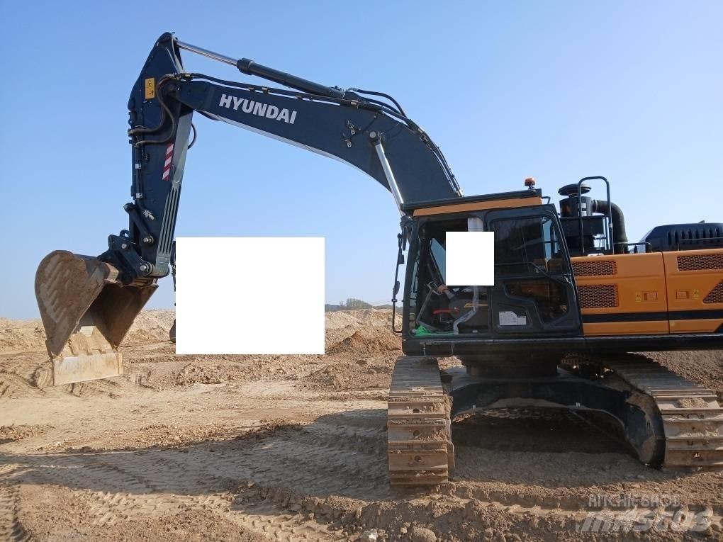 Hyundai HX400 Kāpurķēžu ekskavatori