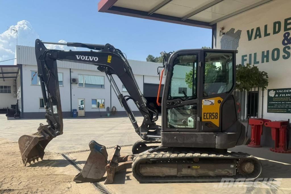 Volvo ECR 58 F Mini ekskavatori < 7 t