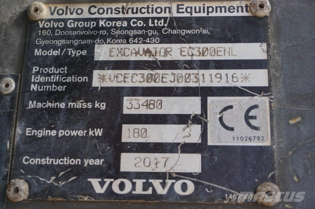 Volvo EC 300 E Kāpurķēžu ekskavatori