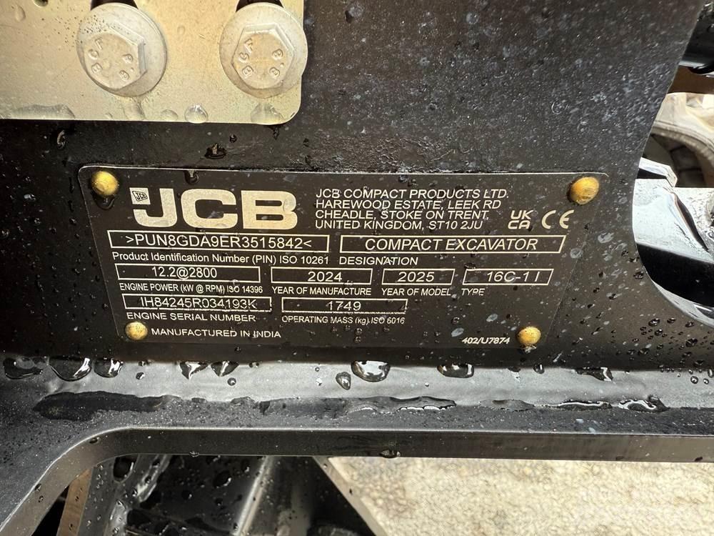 JCB 16C-1 Mini ekskavatori < 7 t
