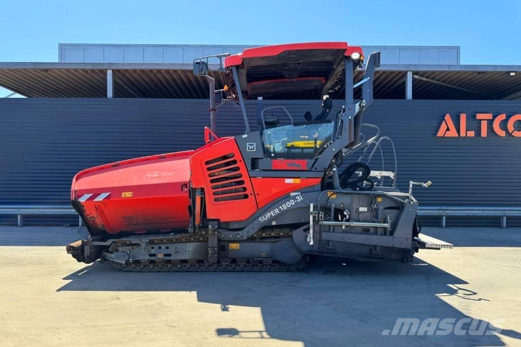 Vögele SUPER 1800-3I Asfalta klājēji