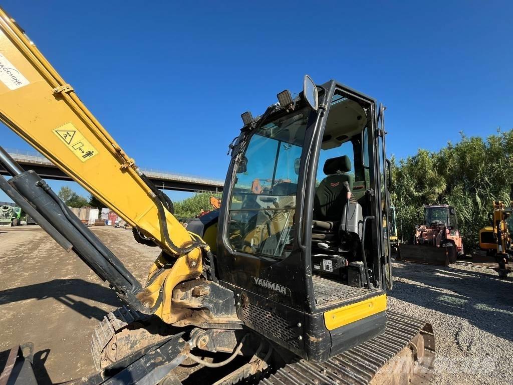 Yanmar Vio 80-1A Kāpurķēžu ekskavatori