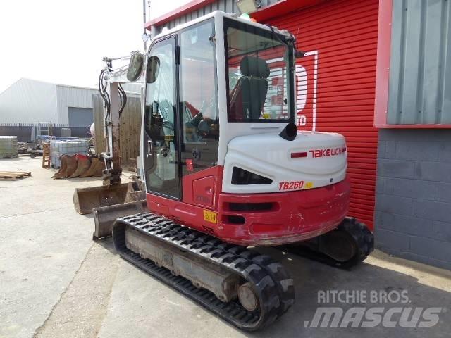 Takeuchi TB 260 Mini ekskavatori < 7 t